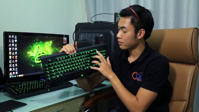 รีวิว RAZER Blackwidow Ultimate Stealth & RAZER Blackwidow Ultimate Green Switch смотреть онлайн
