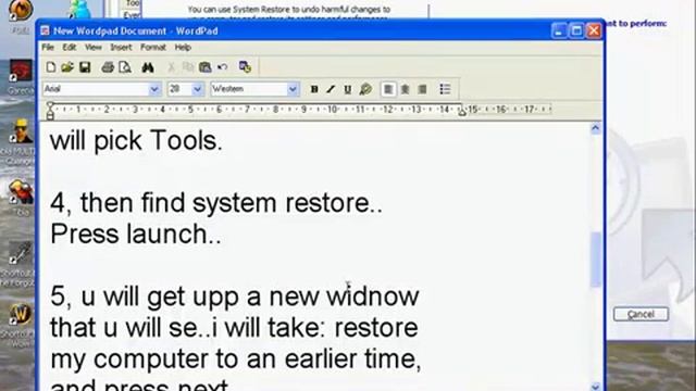 how to restore ur windows XP computer смотреть онлайн