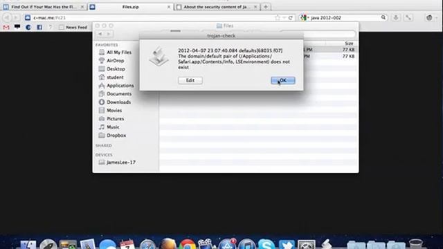 [Flashback Trojan] Check your Mac for it and how to Fix It смотреть онлайн