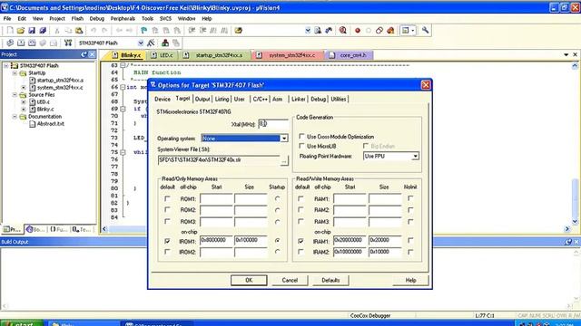 F4-DiscoverFree Tutorial 03 - Debugging with Keil uVision смотреть онлайн