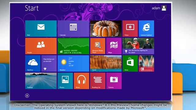 Pin Apps from Start Screen to Taskbar in Windows® 8.1 смотреть онлайн