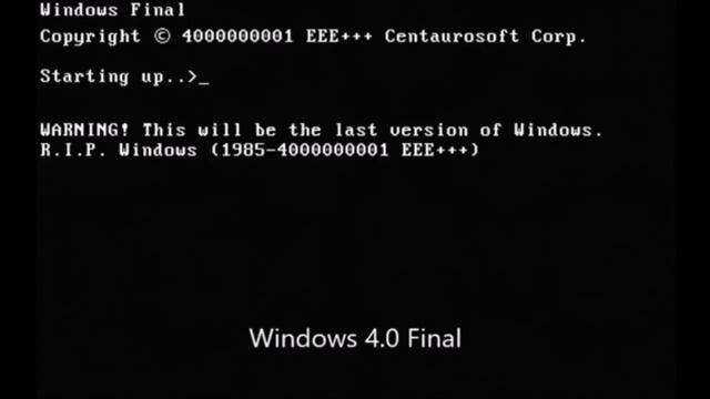 Windows Final Startup Sound - Windows 4.0 Final смотреть онлайн