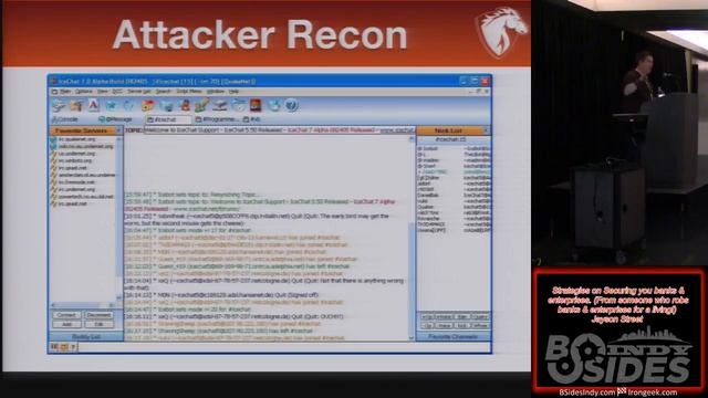 BSides Indy00 Strategies on Securing you banks enterprises From someone who robs banks enterprises смотреть онлайн
