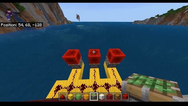 3x3 Flush Piston Door That can EXPAND! (Minecraft Bedrock 1.20 Tutorial) смотреть онлайн