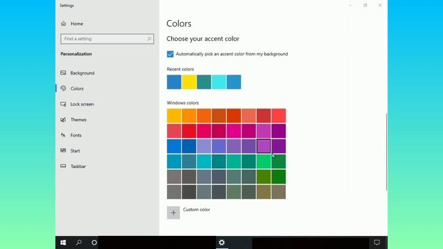 How to change the colour of Windows - Start, Taskbar and Control Center❓❔ [Without any app] смотреть онлайн