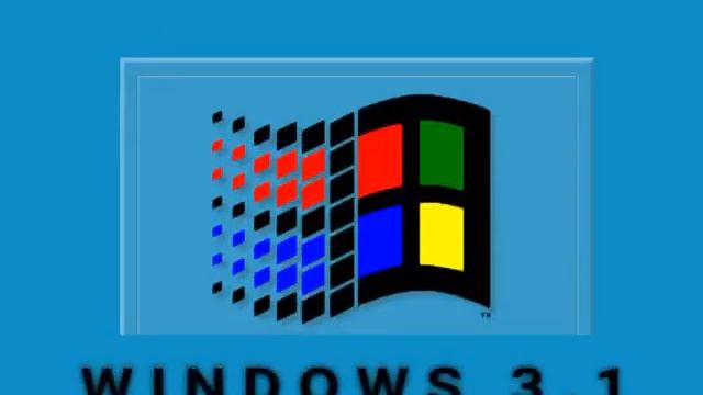 Заставка Windows 3.1 смотреть онлайн