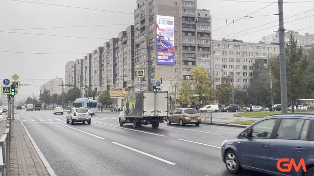 Реклама на медиафасаде в Санкт-Петербурге, ул. Подвойского, 22 смотреть онлайн