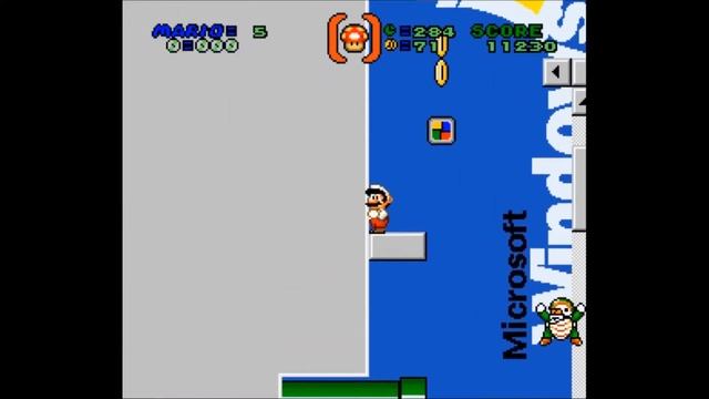 Windows 95 | Windows Mario World (SMW ROM Hack) смотреть онлайн