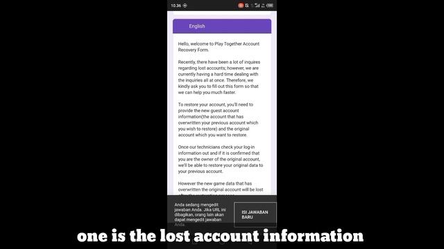 How To RECOVER LOST ACCOUNT | Play Together смотреть онлайн