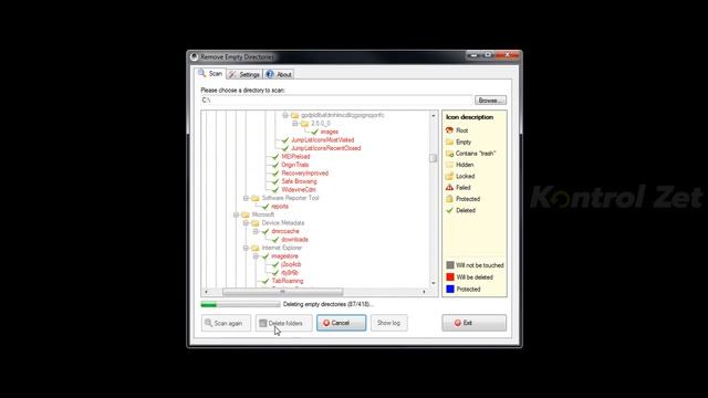 Menghapus Semua Folder Kosong / Remove Empty Directories 2.2.0.0 Free Software смотреть онлайн
