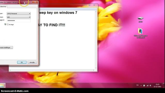 how to find your wep key on windows 7 смотреть онлайн