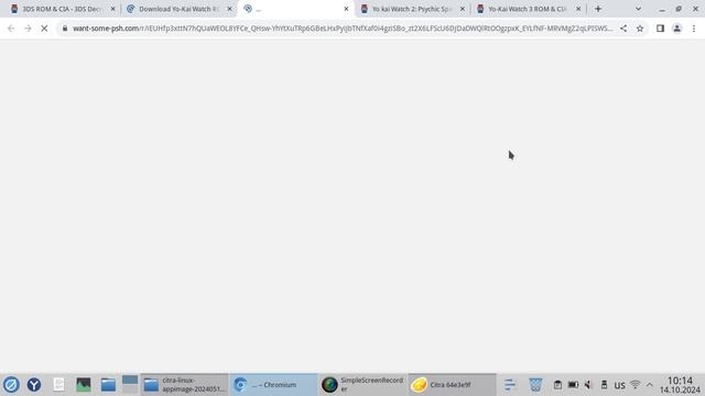 Играем в Yo-Kai Watch 1,2,3 на Citra (appimage) на Linux Rosa Fresh 12 смотреть онлайн