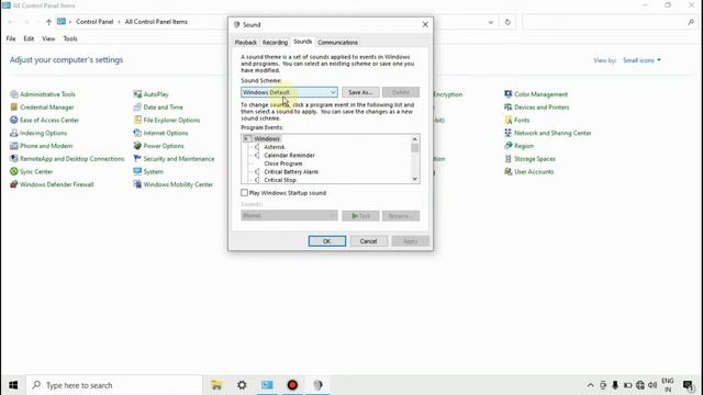 Sound in control panel | Windows 10 settings | The AB смотреть онлайн