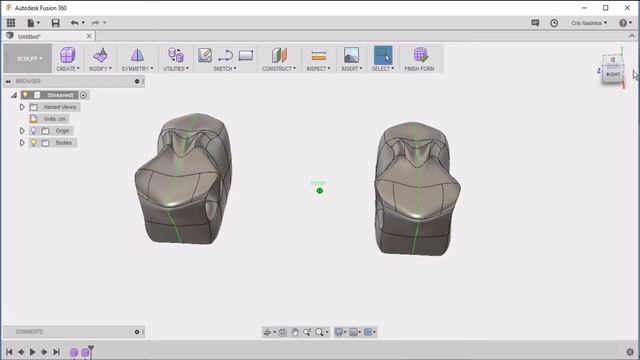 FUSION 360 CONCEPTOS BÁSICOS: MENÚ MIDIFY FORM смотреть онлайн
