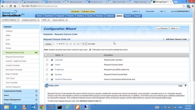 Manage Engine Service Desk Plus Part 02 options overview смотреть онлайн