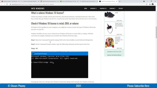 𝐄𝐏 𝟏𝟔𝟓 - ឆែកមើល Windows License ពិត ឬក្លែងក្លាយ смотреть онлайн