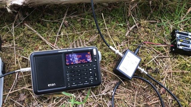 Armchair copy of North Korea 15245 kHz with the Bonito Boni Whip and Eton Satellit смотреть онлайн