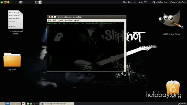 [UBUNTU 10.04] UbuDSL - dostosowywanie pliku system.ini [helpbay.org] смотреть онлайн