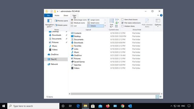 How to view hidden files and program settings in Windows 10 смотреть онлайн
