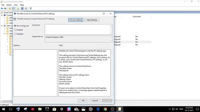 How to lock or unlock control panel in windows xp,7,8,10. смотреть онлайн