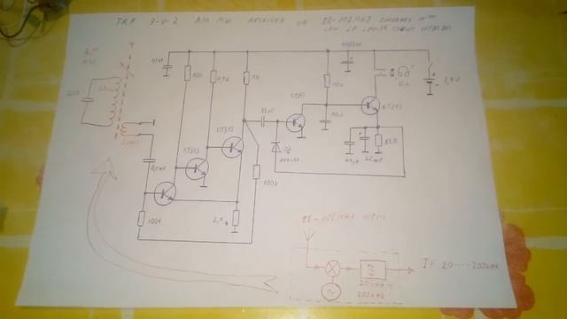Приёмник Юность 202 от АМ до ЧМ / TRF receiver from AM to WFM. смотреть онлайн