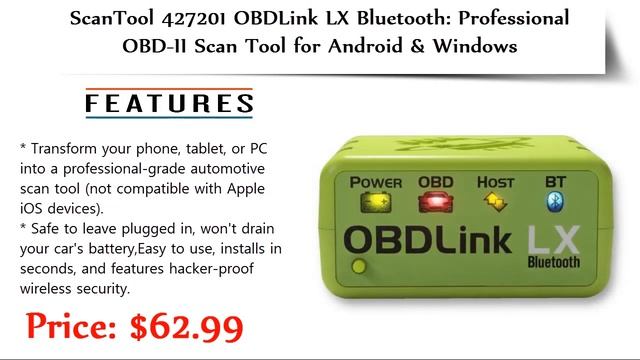 Best OBD2 Scanners Buy in 2018 смотреть онлайн