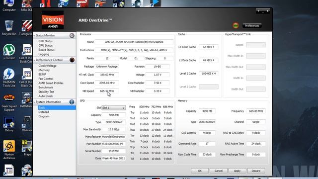 Using AMD Overdrive For AMD APU's смотреть онлайн