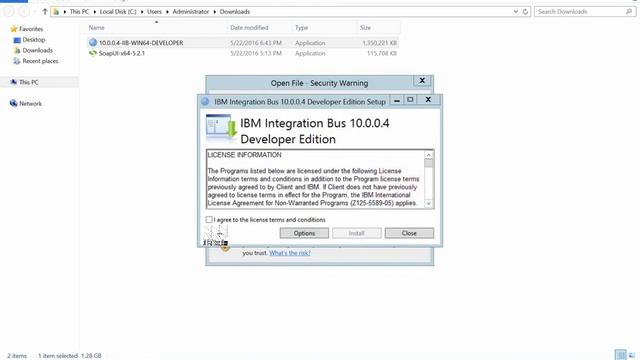 IBM Integration Bus (Successor of WMB) installation in Windows - Video 1 смотреть онлайн