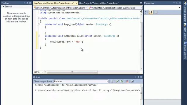 (11)ASP NET User Controls Part II - بالعربي смотреть онлайн