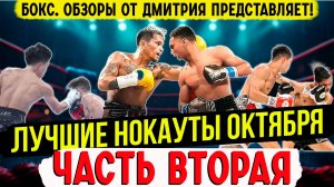 Бокс. ЛУЧШИЕ НОКАУТЫ! Октябрь 2024 года, часть вторая