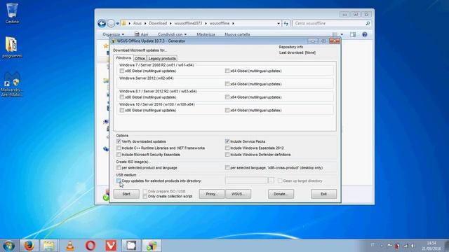 Tutorial pc ITA #73: WSUS Offline Update смотреть онлайн
