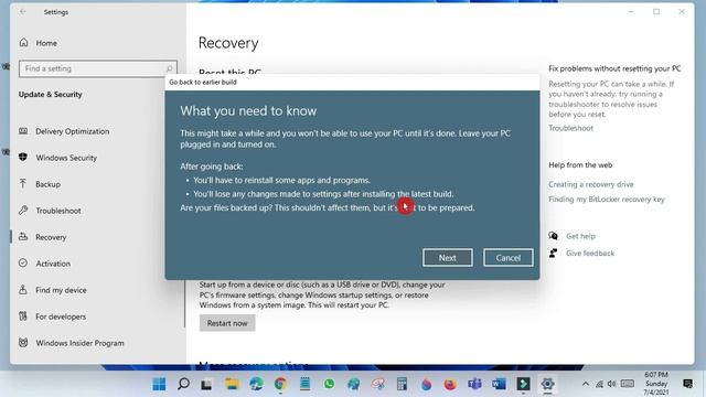 How to Rollback Windows 11 Update | Uninstall Windows 11 Update | Downgrade from Windows 11 to 10 смотреть онлайн