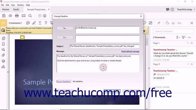 Acrobat Pro DC Using Tracker to Manage PDF Reviews - Adobe Acrobat Pro DC Training Tutorial Course смотреть онлайн