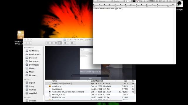 how to install rlt8187 on mac(alfa awso36h)-hackintosh supported смотреть онлайн