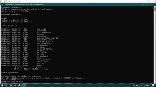 TUTORIAL || START GENYMOTION AND INSTALL REACT NATIVE LOCATION FOLDER WINDOWS смотреть онлайн