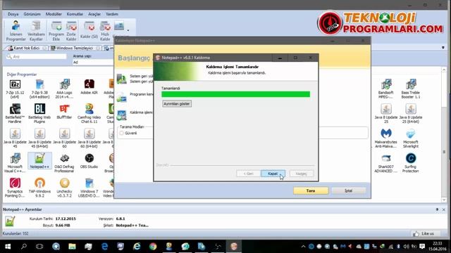 Revo uninstaller Türkçe Kullanımı Windows 10 смотреть онлайн