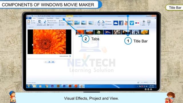 Components of Windows Movie Maker смотреть онлайн