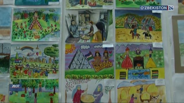 Государства-члены ШОС организовали выставку «Мир глазами детей» смотреть онлайн