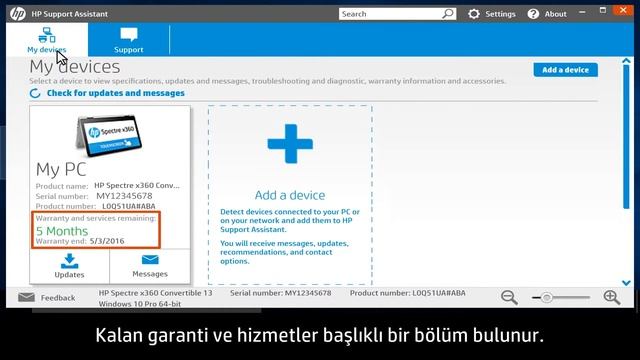 HP Support Assistant ile HP Aygıtınız için Garanti Bilgilerini Bulma смотреть онлайн