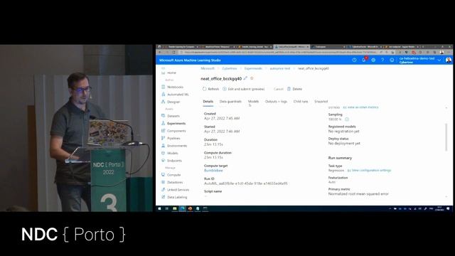 Build and deploy production ready PyTorch models - Henk Boelman - NDC Porto 2022 смотреть онлайн