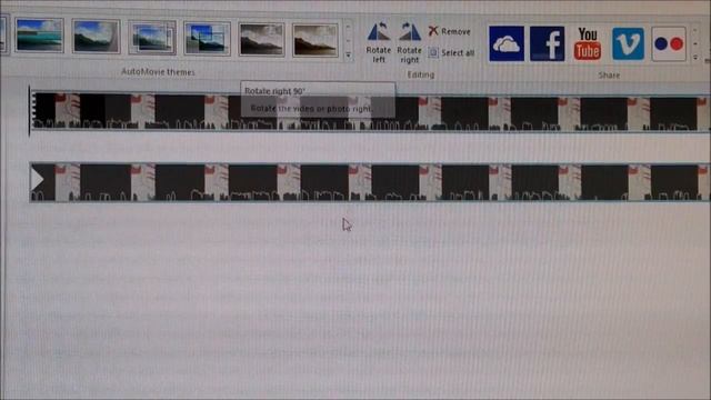 How to flip a video from vertical to horizontal in Windows Movie Maker!! смотреть онлайн