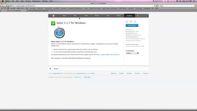 How to get Safari on Windows Computers (YTO day 17) смотреть онлайн