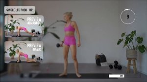 40 Minute Full Body Crusher _ At Home With Weights _ Strength & Conditioning _ No Jumping