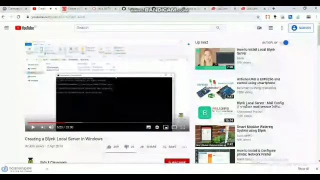 Membuat blynk server lokal di windows смотреть онлайн