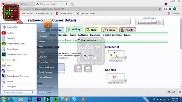 How To Change Mouse Cursor On Windows 7/8/10 | How To Change Mouse Pointer | Animated Mouse Pointer смотреть онлайн