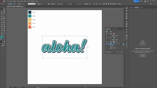 Appearance Window Basics: Modify Text and More | Adobe Illustrator смотреть онлайн