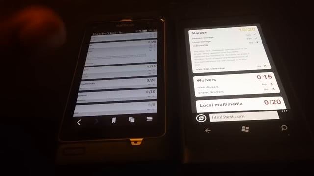 N8 v Lumia800 Browser смотреть онлайн
