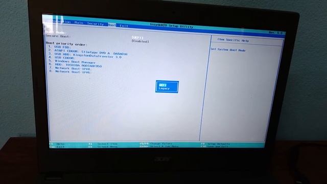 Install Windows Acer Aspire E14 ການຕິດຕັ້ງ ວີນໂດ смотреть онлайн
