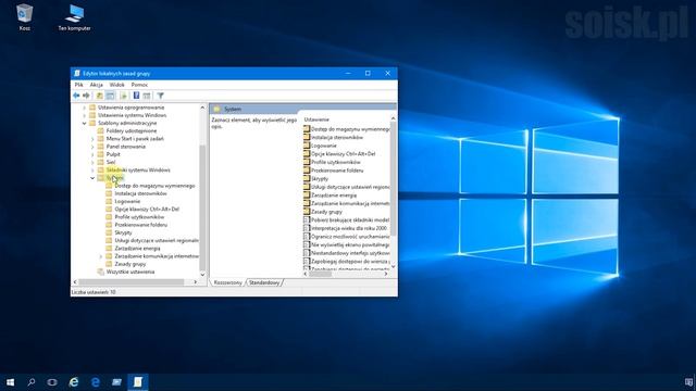 Windows 10: Blokowanie dostępu do edytora rejestru (regedit.exe). смотреть онлайн