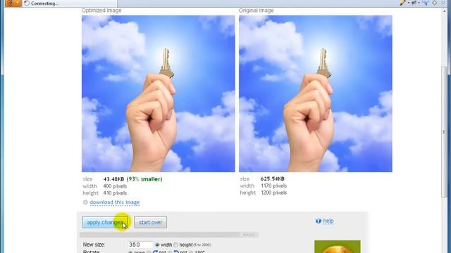 Online image re-size tool - www.webresizer.com смотреть онлайн